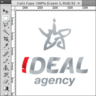 Разработка логотипа IDEAL Agency